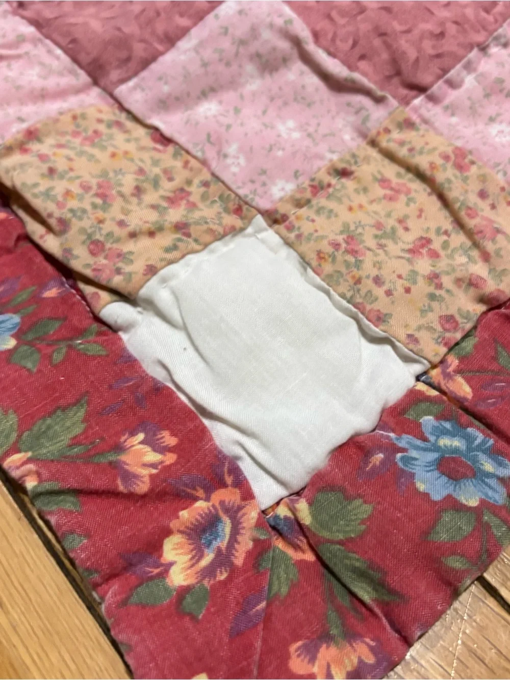 Rose & Sage Patchwork Quilt Sham Set
